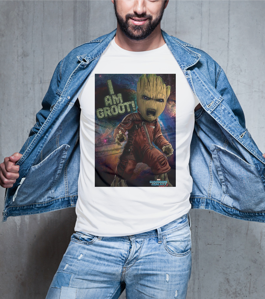 I Am Groot Guardians Of The Galaxy Vol. 2 T-Shirt