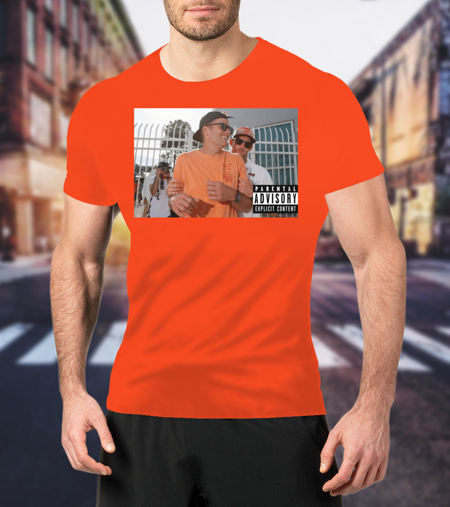 Parental Advisory Tom Brady Drunk Fun T-Shirt
