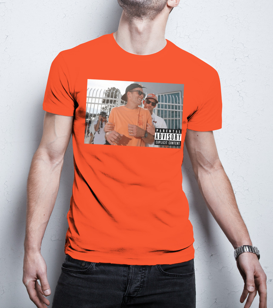Parental Advisory Tom Brady Drunk Fun T-Shirt