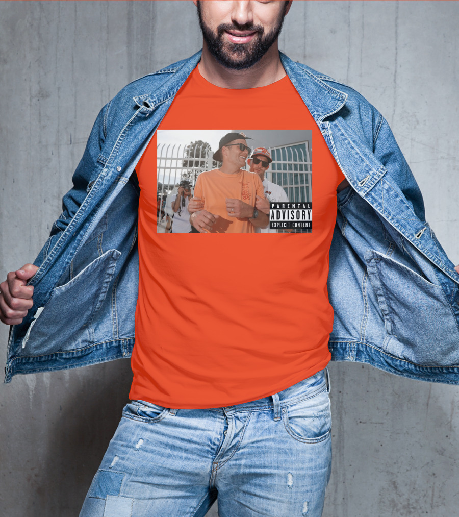 Parental Advisory Tom Brady Drunk Fun T-Shirt