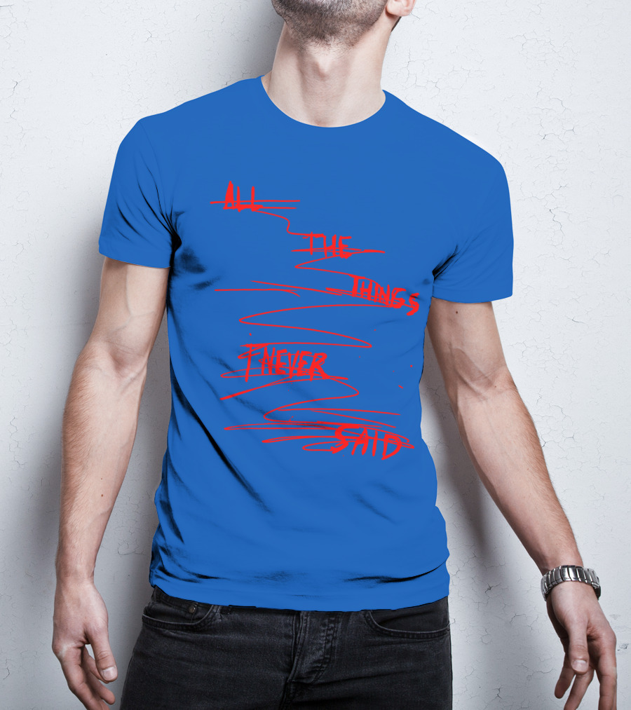 Tate McRae All The Things I Never Said Merch T-Shirt
