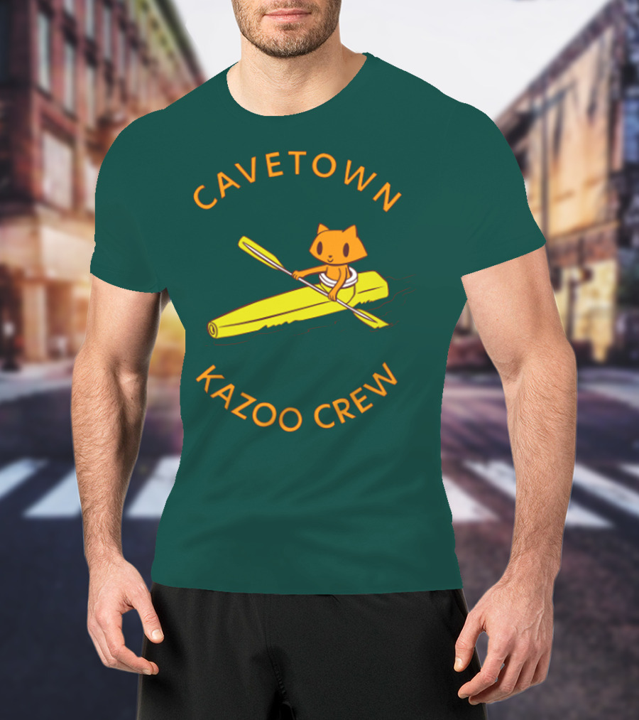Cavetown Kazoo Crew Cat In Canoe T-Shirt