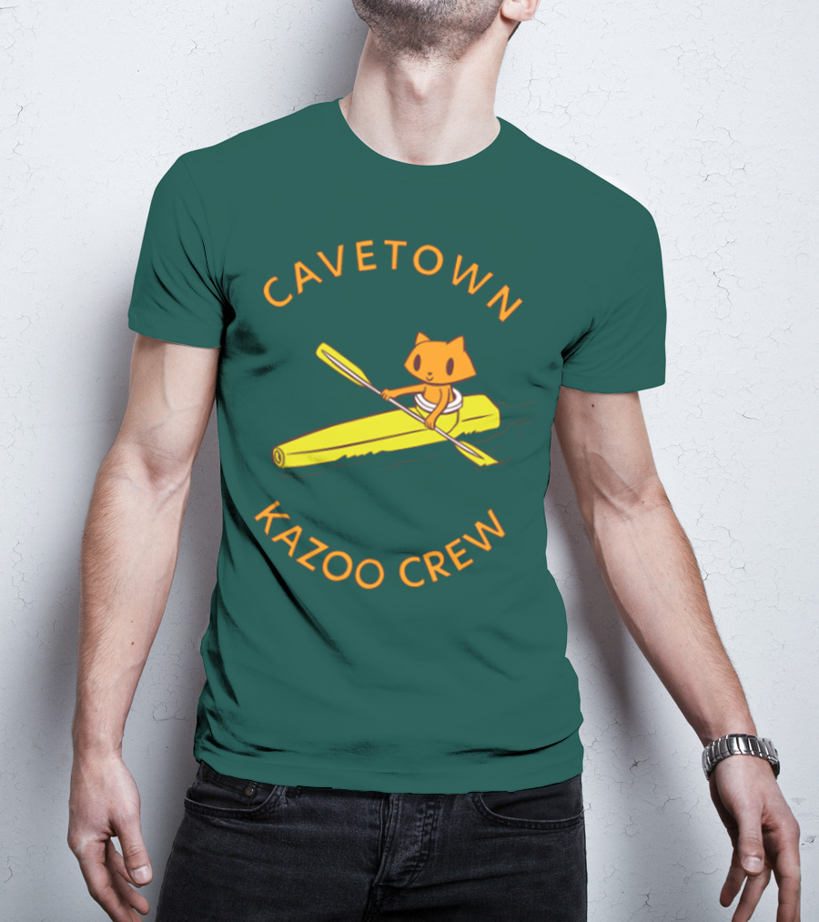 Cavetown Kazoo Crew Cat In Canoe T-Shirt