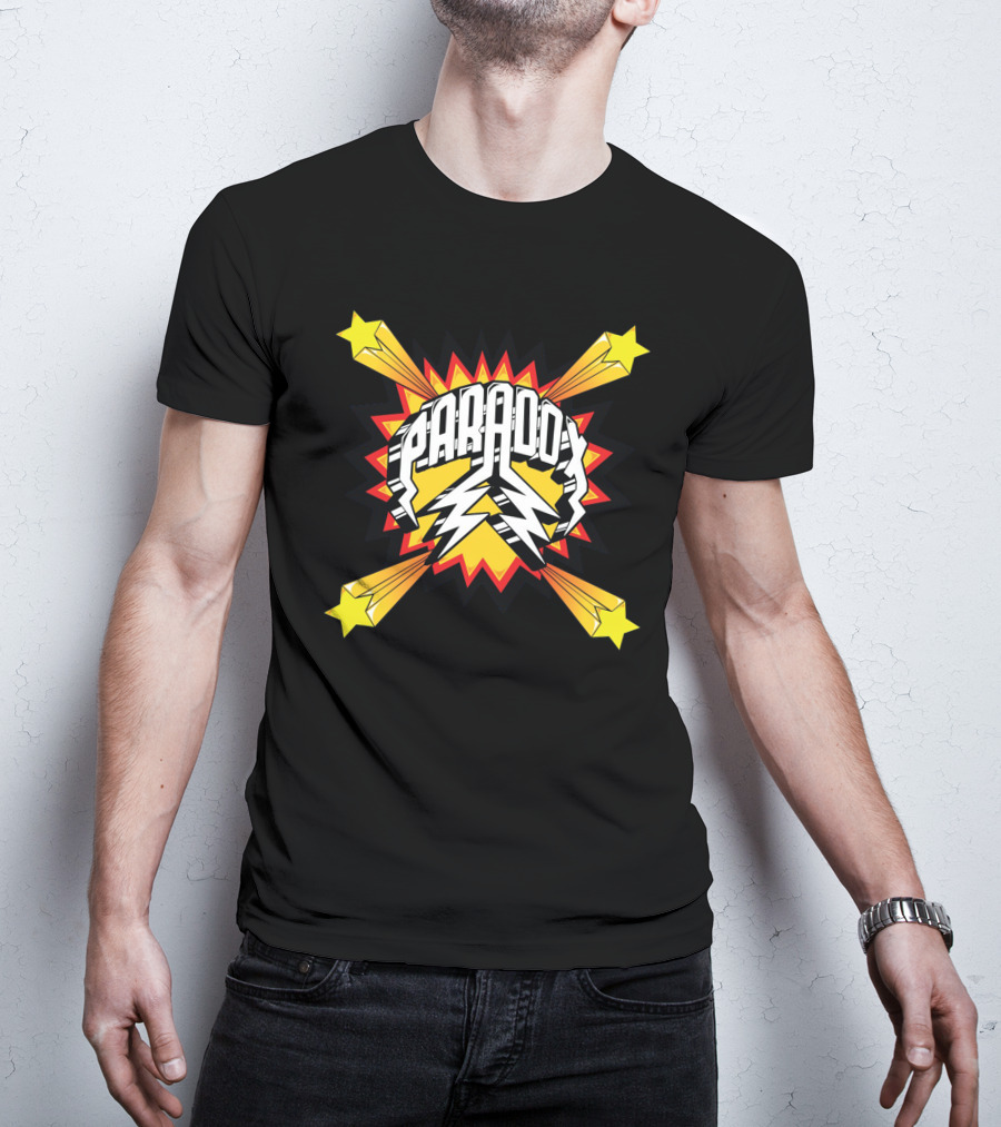 Paradox Starburst Lightning Comic Style Explosion T-Shirt