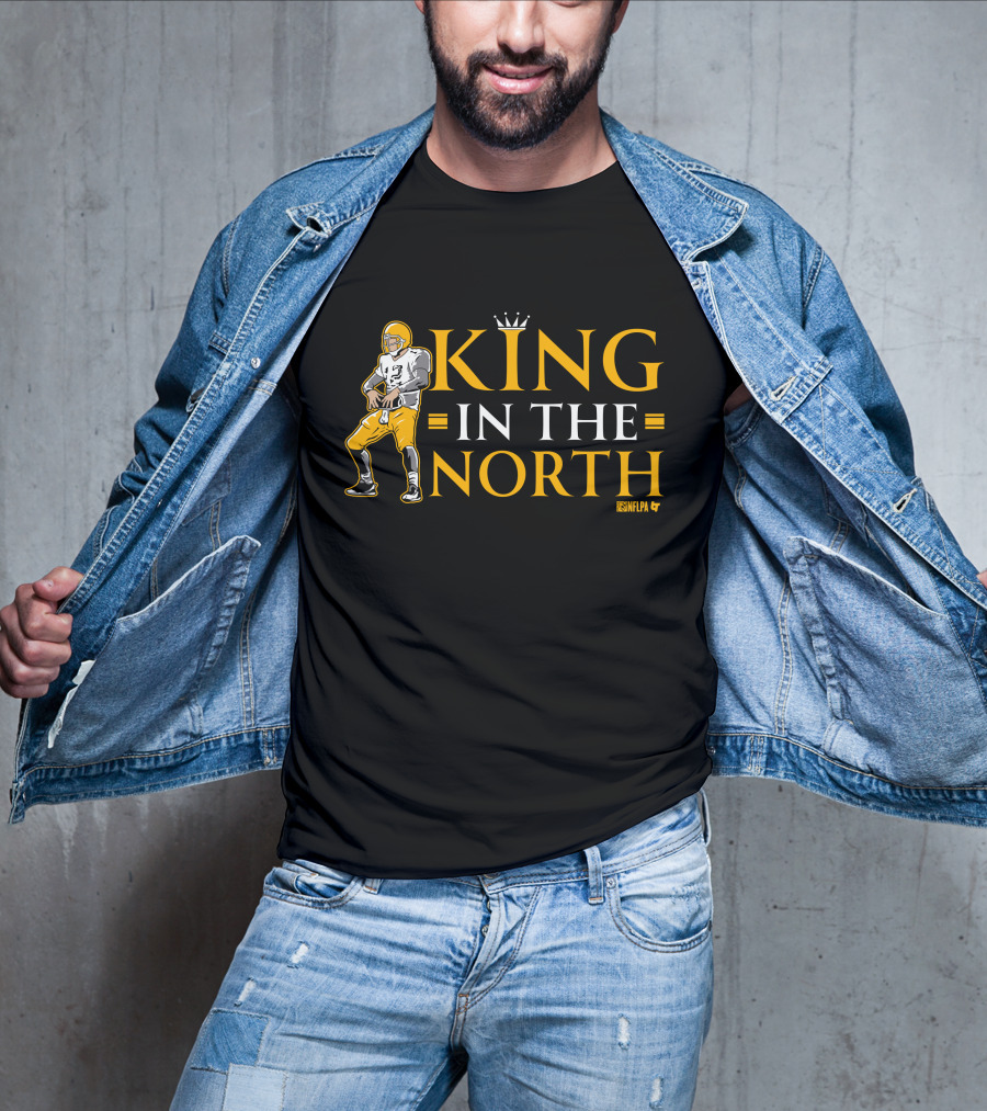 King In The North NFLPA Football Quarterback T-Shirt