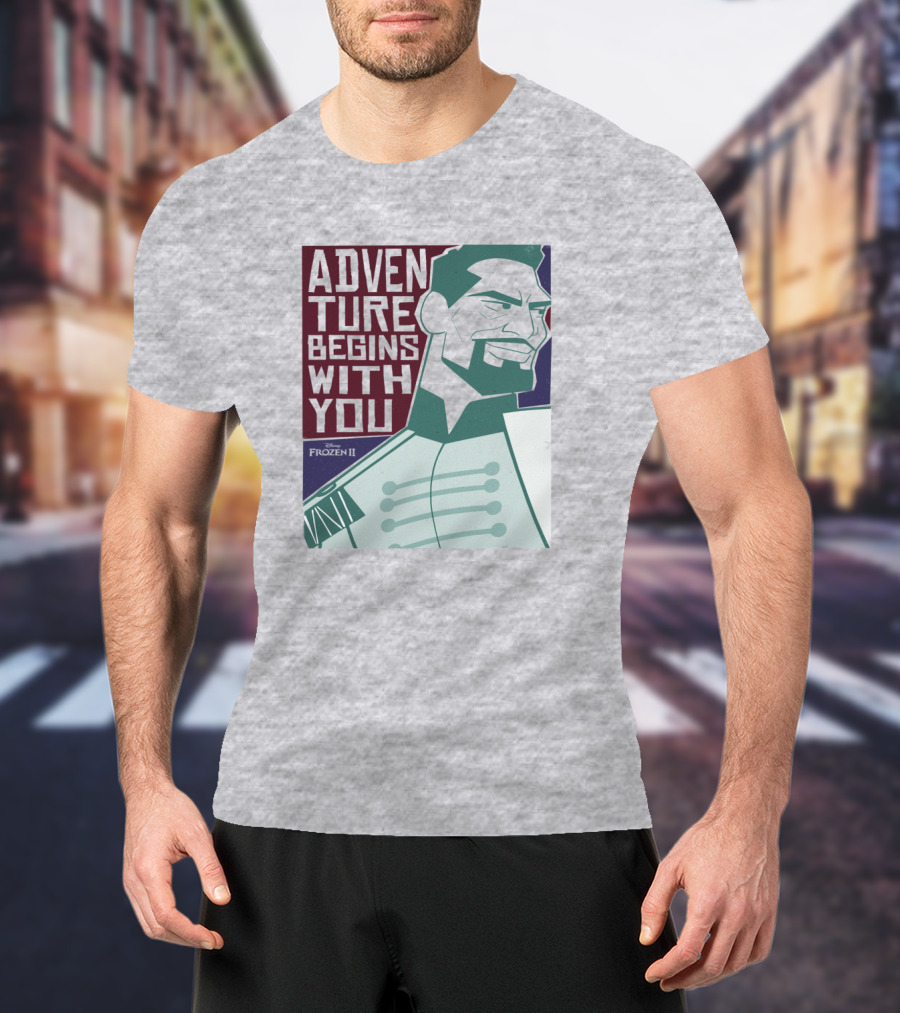 Disney Frozen 2 Adventure Begins With You Matthias T-Shirt