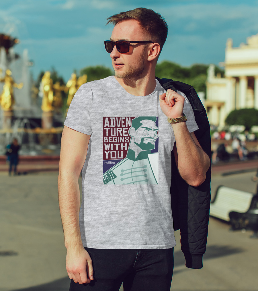 Disney Frozen 2 Adventure Begins With You Matthias T-Shirt