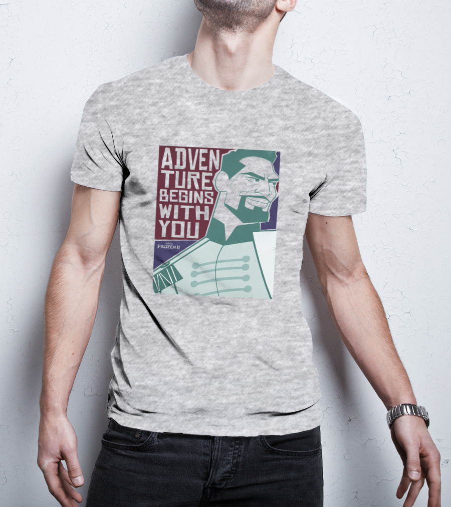 Disney Frozen 2 Adventure Begins With You Matthias T-Shirt