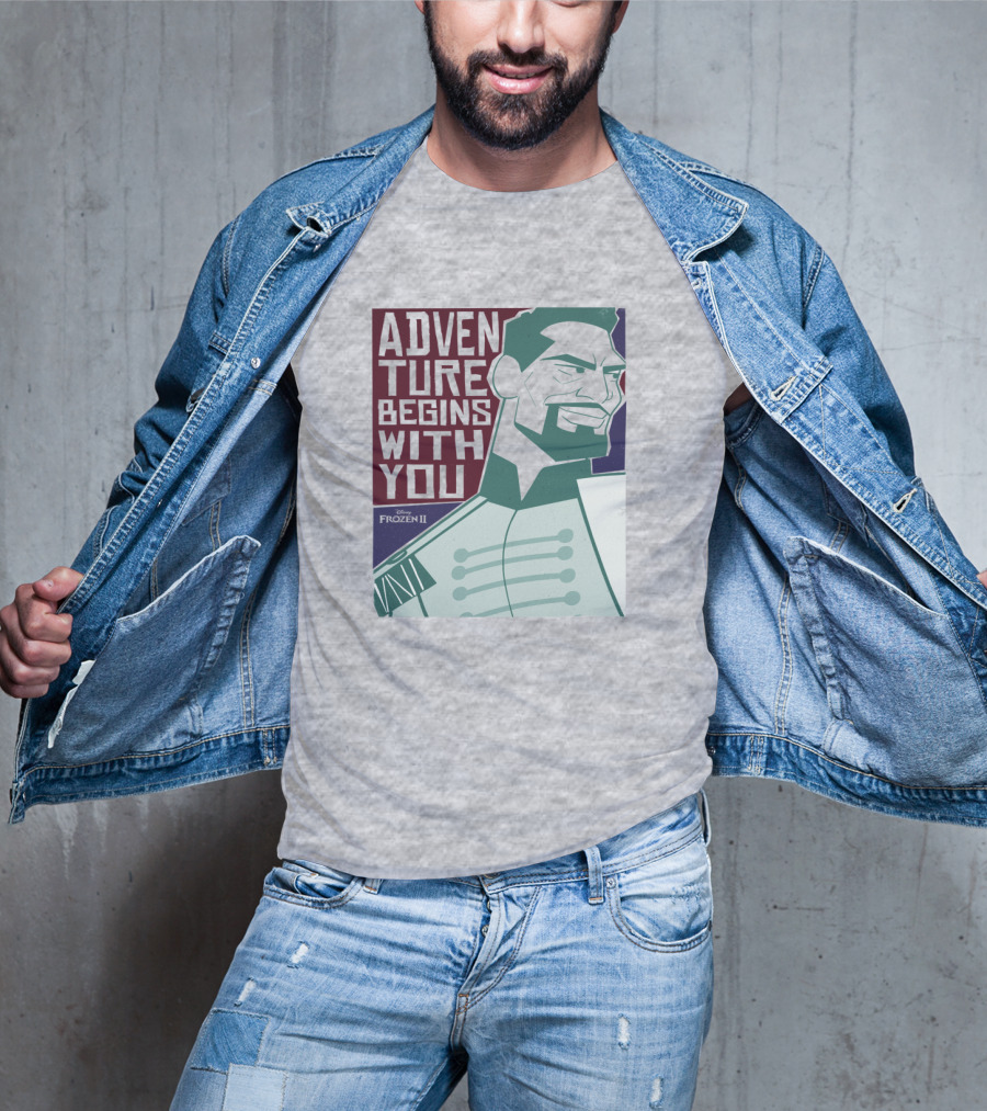 Disney Frozen 2 Adventure Begins With You Matthias T-Shirt