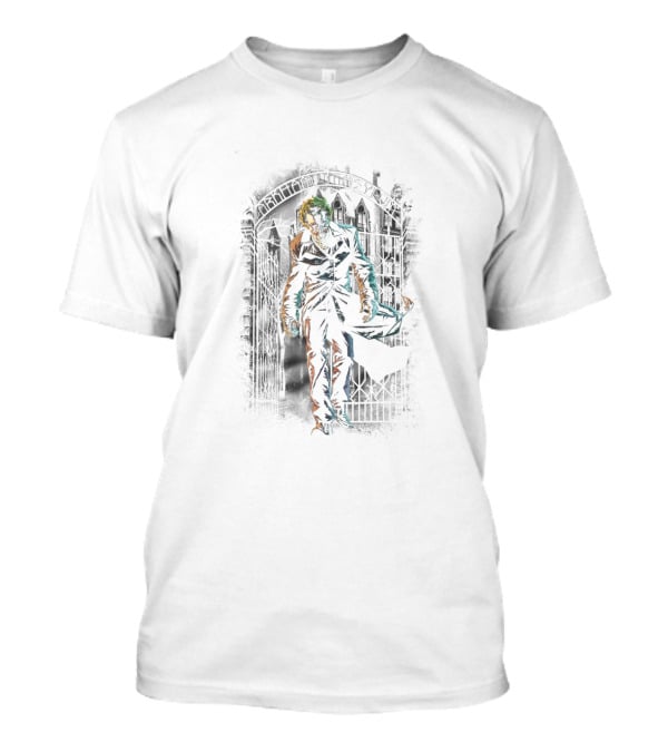 Batman Joker Walking Out Of Arkham Asylum T-Shirt