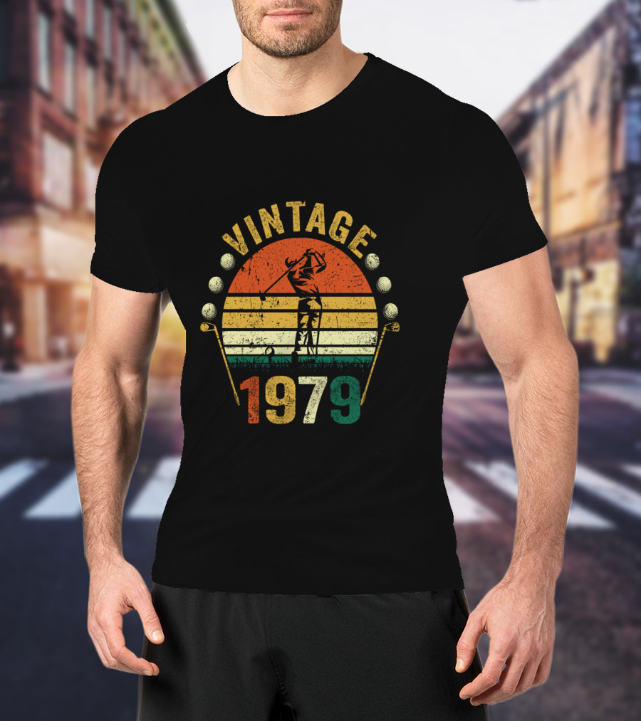 Vintage 1979 Golfer Golf Lover T-Shirt