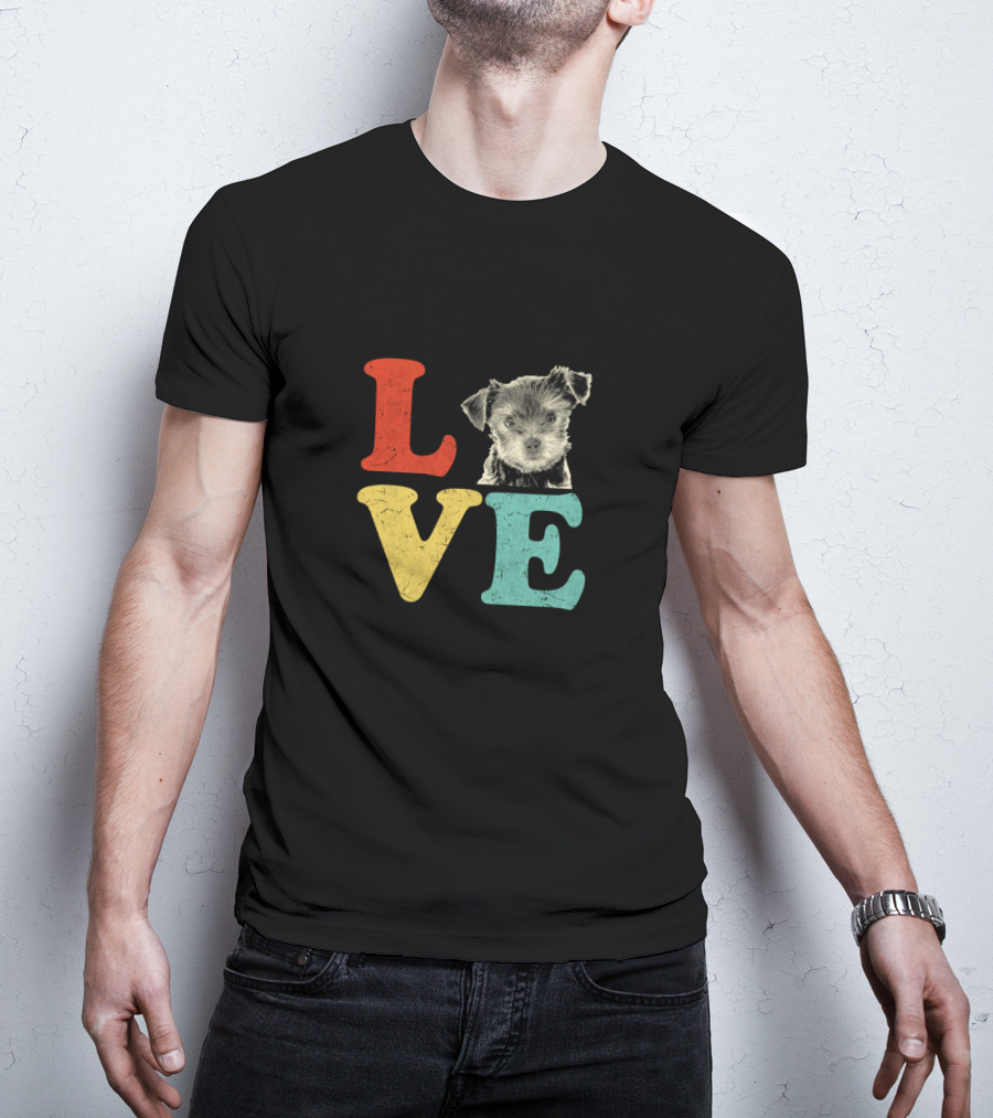 LOVE My Yorkshire Terrier Dog Lovers T-Shirt