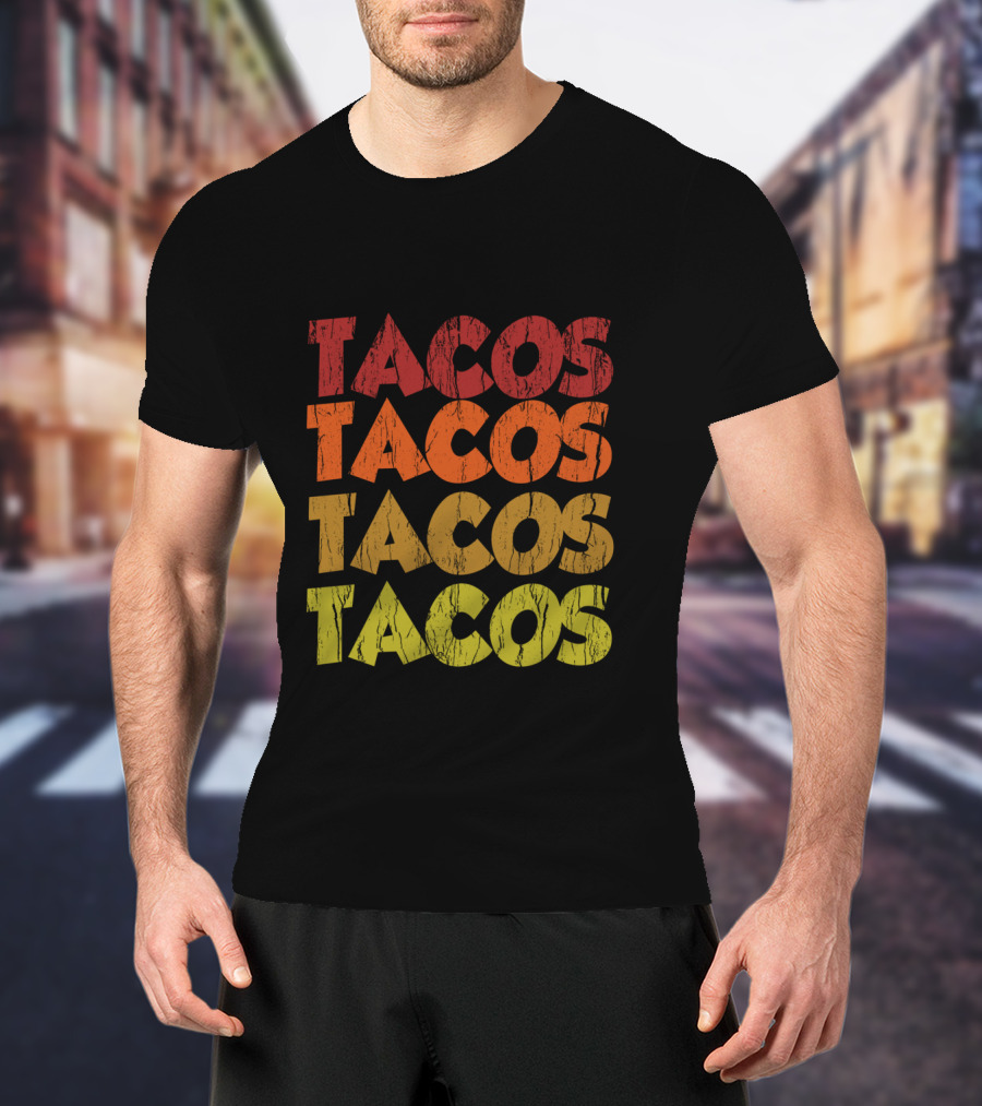 Tacos Retro Vintage Style T-Shirt