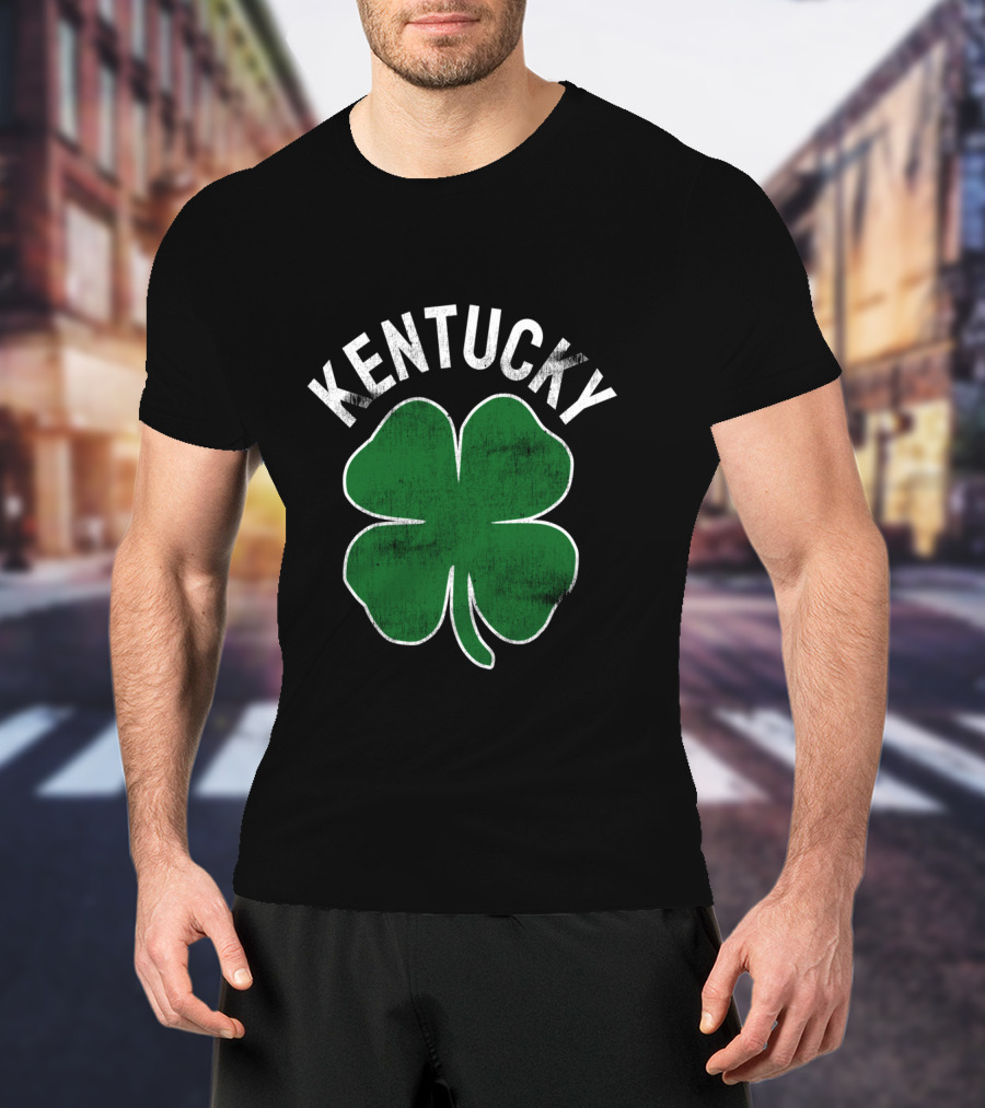 Kentucky Shamrock St. Patrick's Day Irish T-Shirt