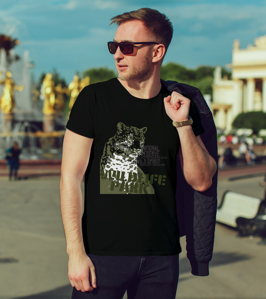Wildlife Park National Reserve Wild Spirit Discover Adventure T-Shirt