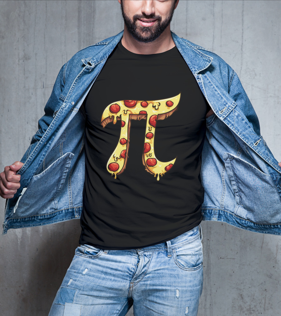 Pizza Pi Funny Math Geek Pi Day 3.14 T-Shirt