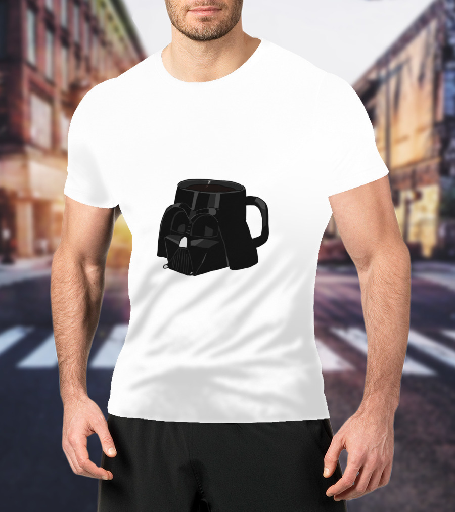 Darth Vader I Like My Coffee On The Dark Side T-Shirt