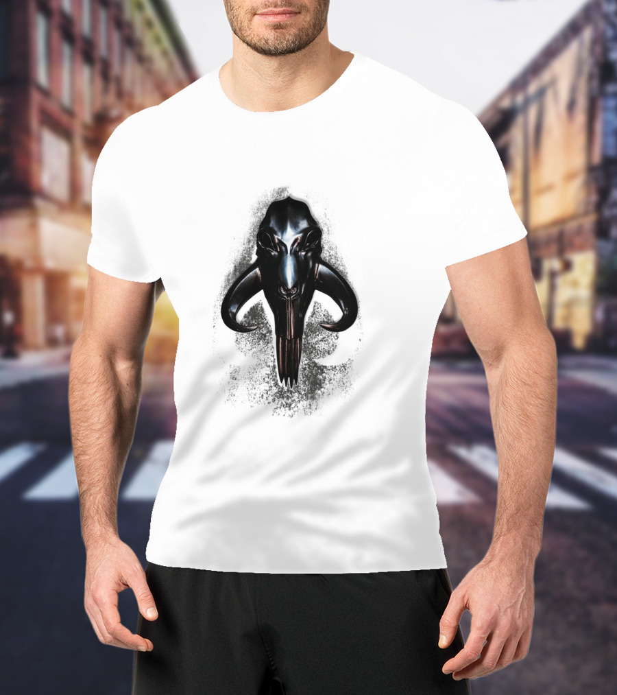Mandalorian Armorer Mythosaur Metal T-Shirt