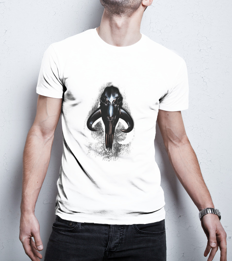 Mandalorian Armorer Mythosaur Metal T-Shirt