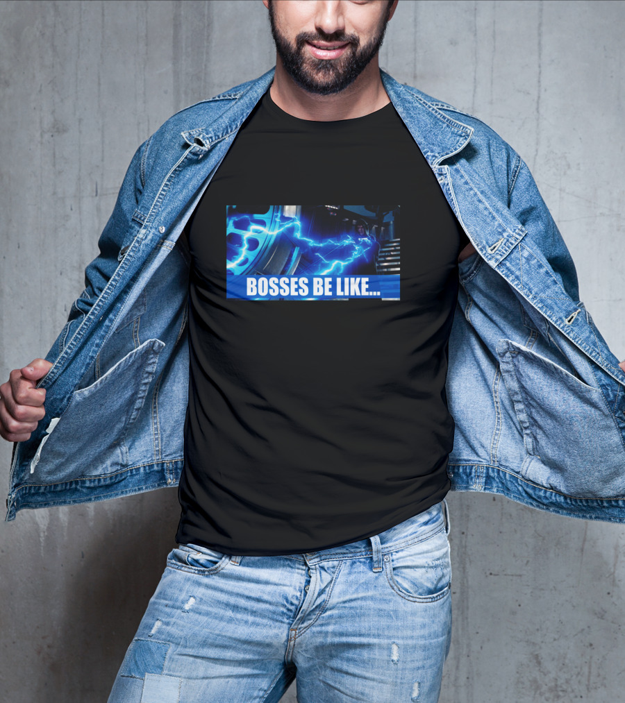 Star Wars Bosses Be Like Force Lightning Meme T-Shirt