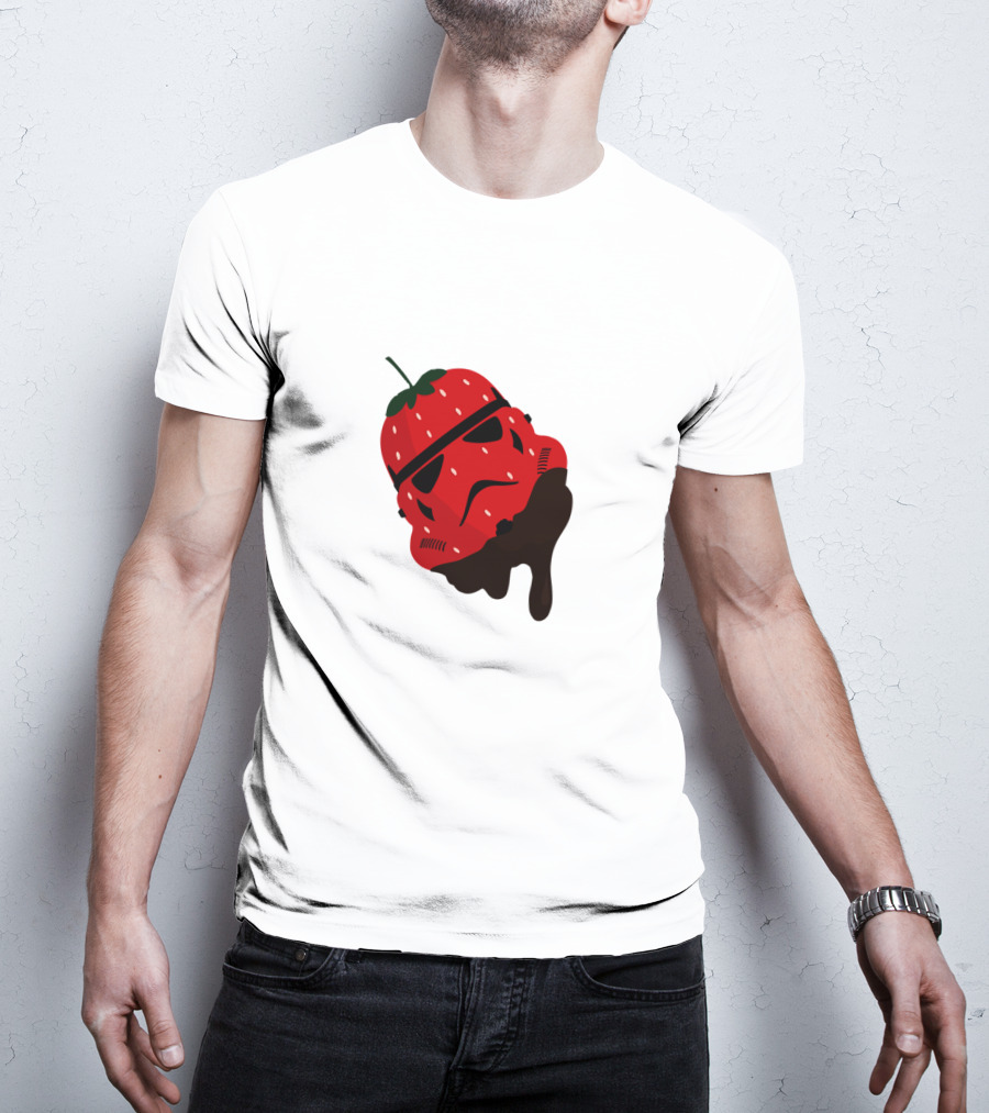 Star Wars Stormtrooper Chocolate Dipped Strawberry T-Shirt