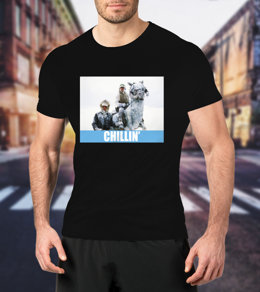 Star Wars Tauntaun Snow Chillin' T-Shirt