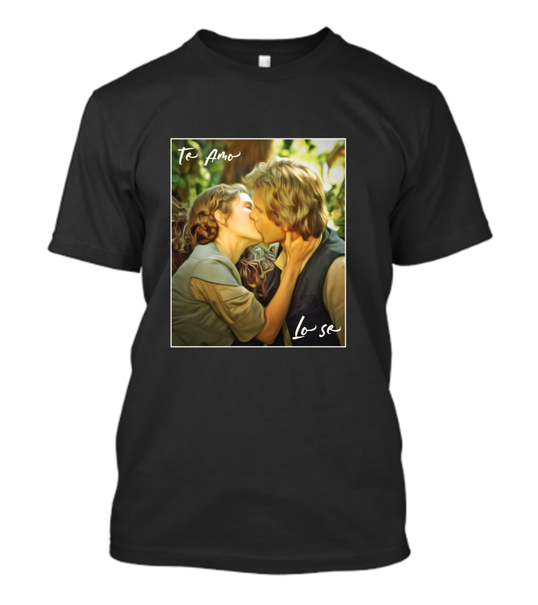 Star Wars Princess Leia Han Solo Te Amo Lo Se T-Shirt