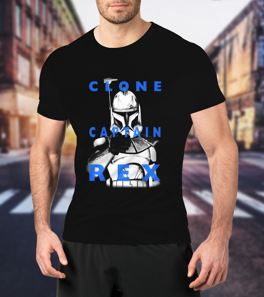 Star Wars The Clone Wars Clone Captain Rex T-Shirt