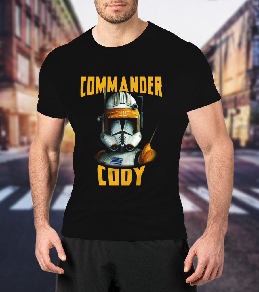 Commander Cody The Clone Wars Big Face T-Shirt