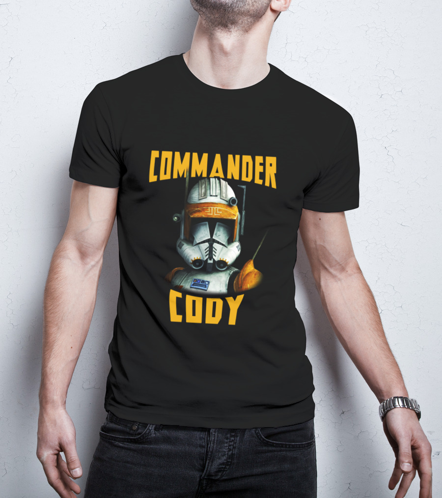 Commander Cody The Clone Wars Big Face T-Shirt