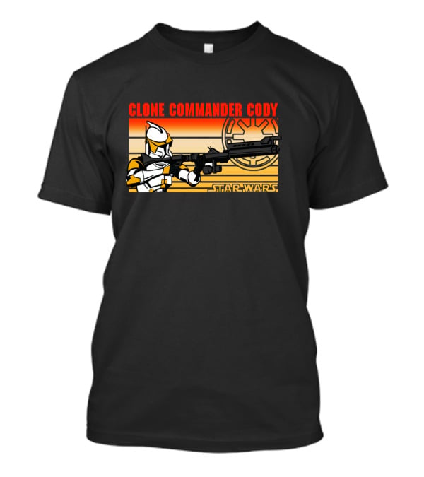Star Wars Clone Commander Cody Panel T-Shirt