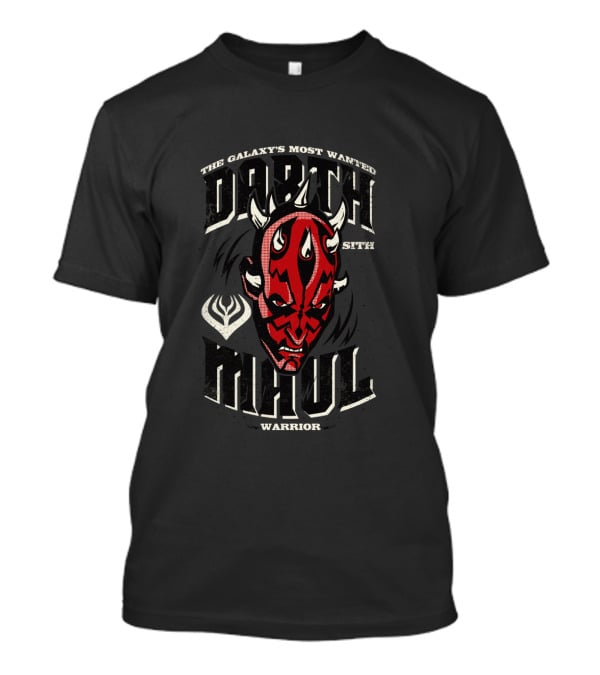 The Galaxy's Most Wanted Sith Darth Maul Warrior T-Shirt