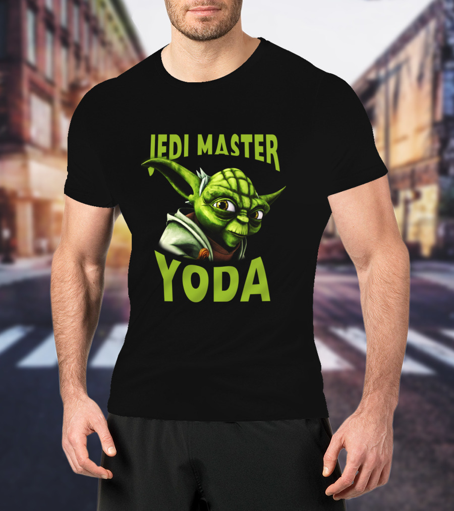 Jedi Master Yoda Big Face The Clone Wars T-Shirt