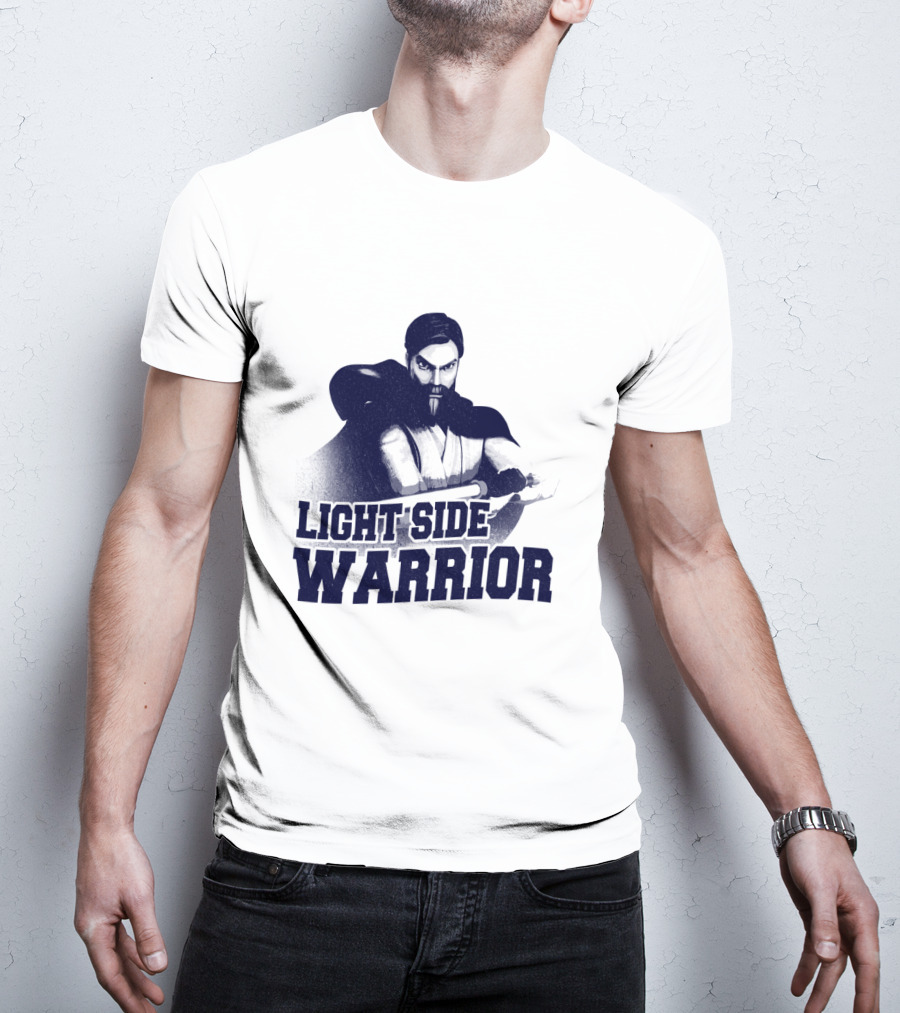 The Clone Wars Obi Wan Kenobi Light Side Warrior T-Shirt
