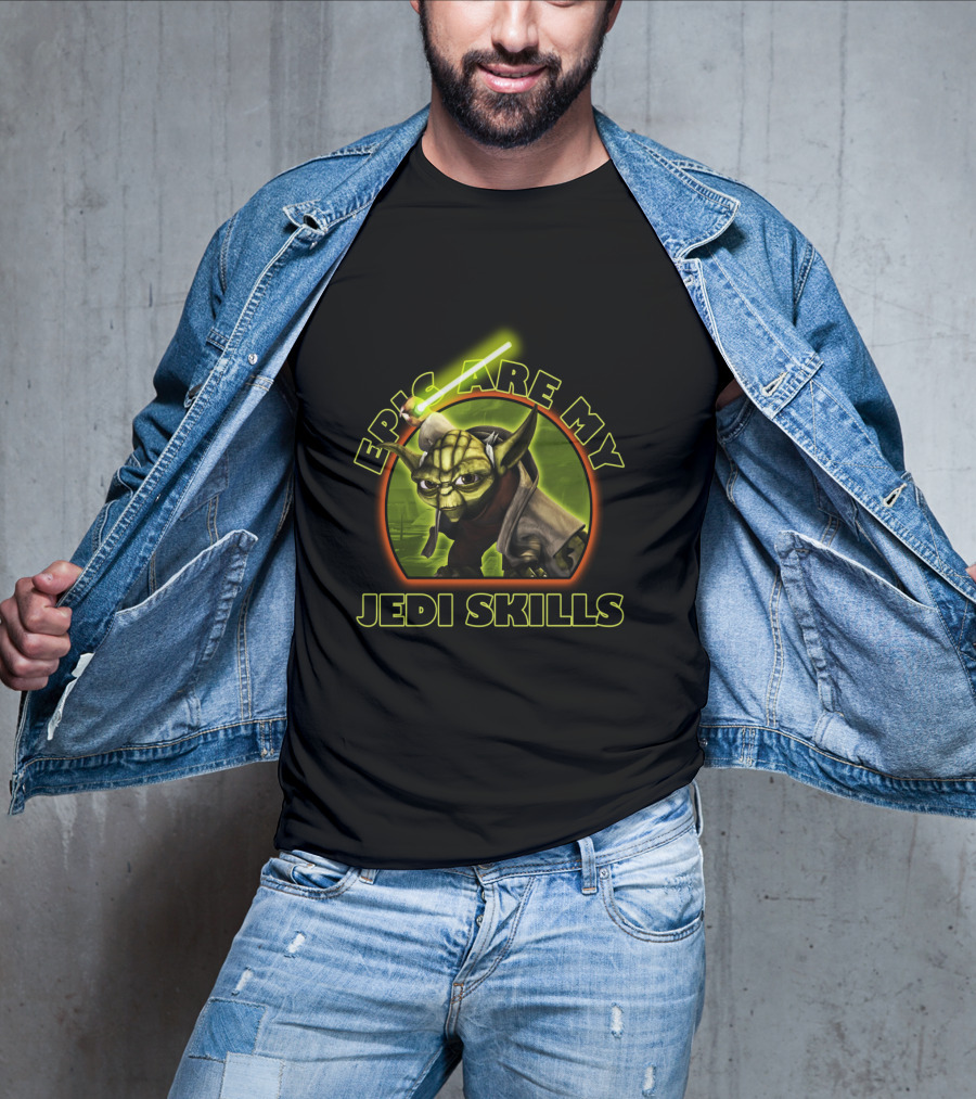 Epic Are My Jedi Skills Yoda The Clone Wars T-Shirt