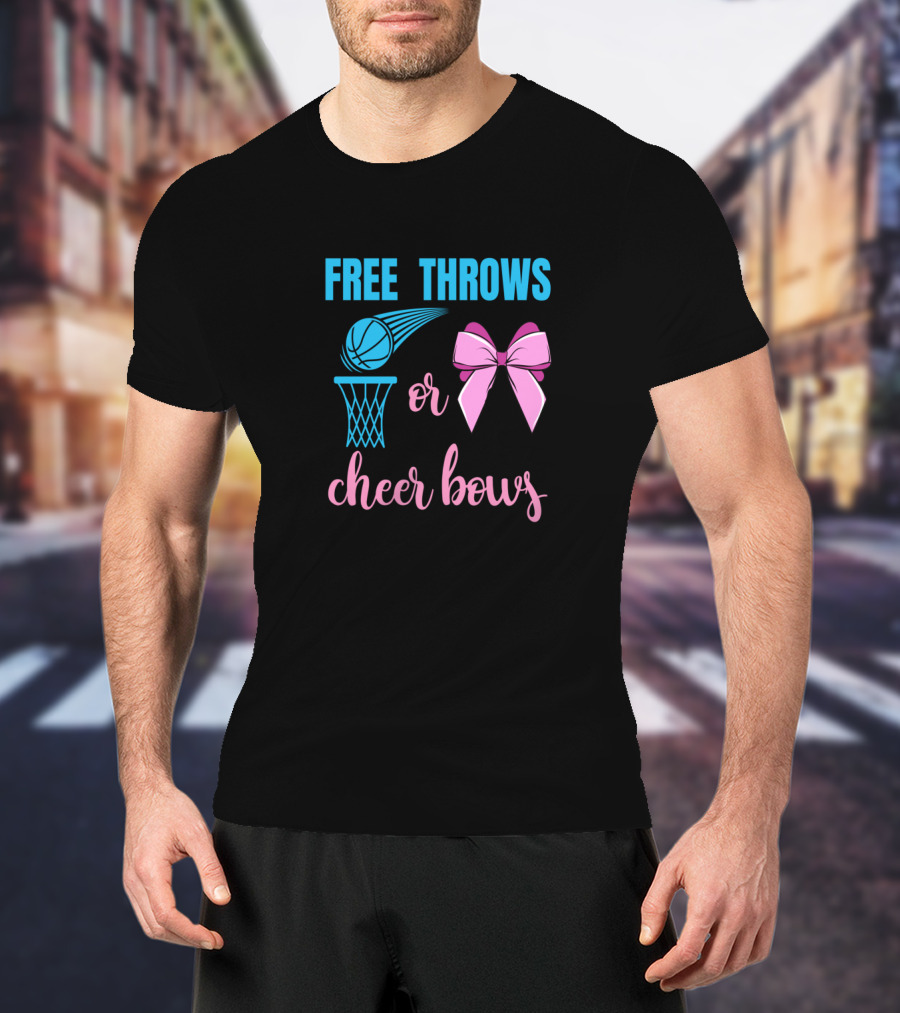 Free Throws OR Cheer Bows T-Shirt
