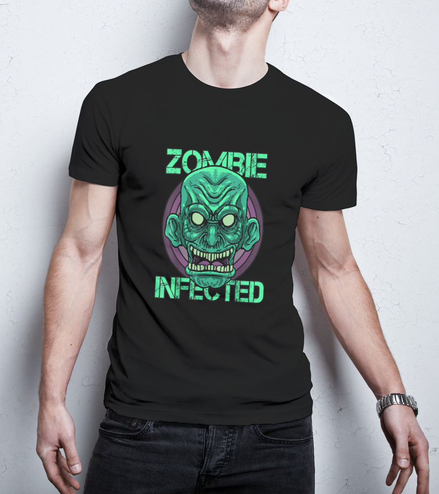 Zombie Infected Undead Walking Living Dead T-Shirt
