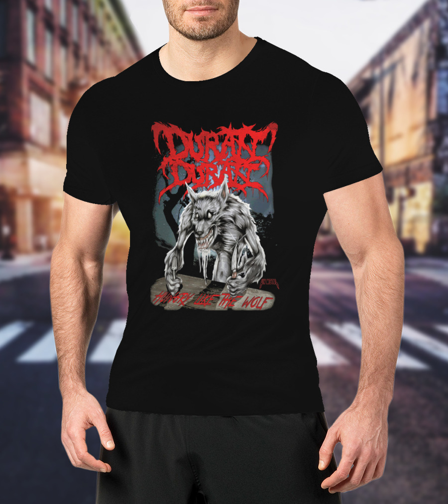 Duran Duran Hungry Like The Wolf Werewolf Horror T-Shirt