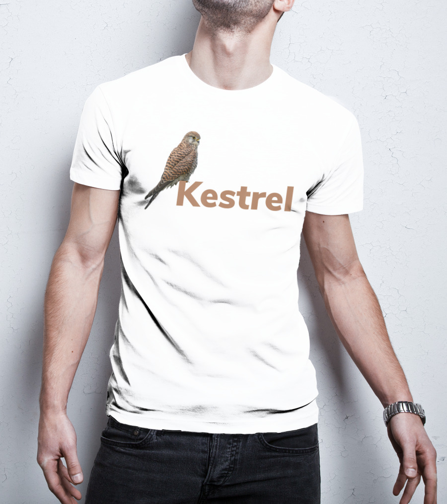 Kestrel Ornithology Falcon Bird Beautiful Falcon Bird T-Shirt
