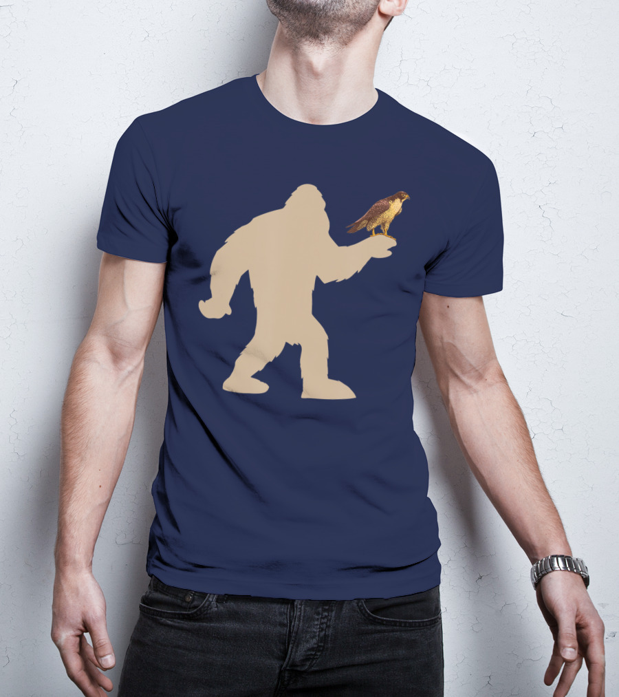 Peregrine Falcon Bigfoot Bird Falcon Animal T-Shirt