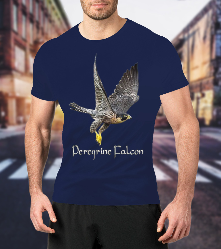 Peregrine Falcon In Flight T-Shirt