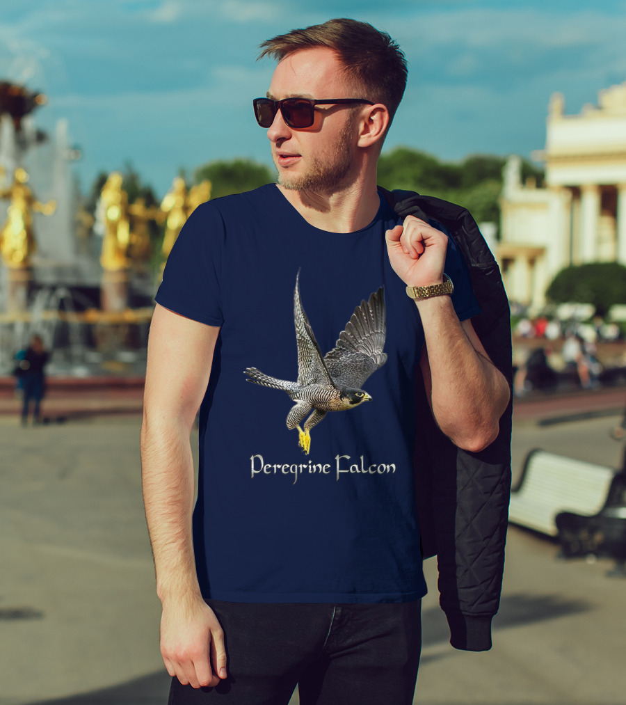Peregrine Falcon In Flight T-Shirt