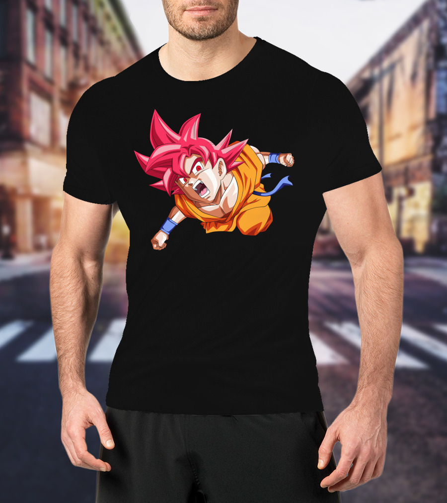 Your Favorite Dragon Ball Super Saiyan Character Iconic Transformation T-Shirt