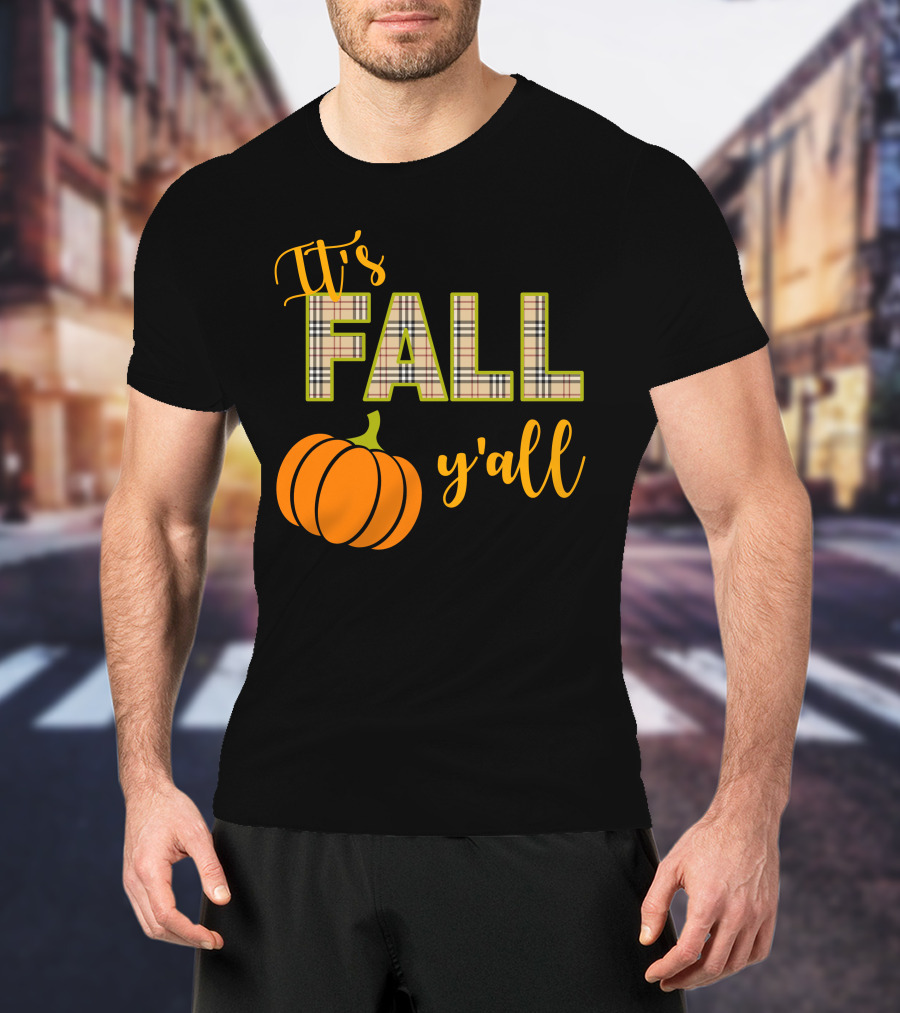 It's Fall Y'all Pumpkin T-Shirt