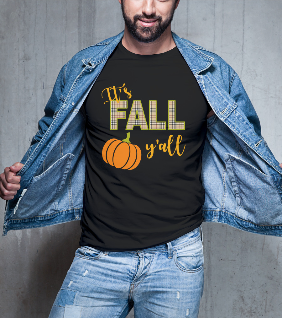 It's Fall Y'all Pumpkin T-Shirt