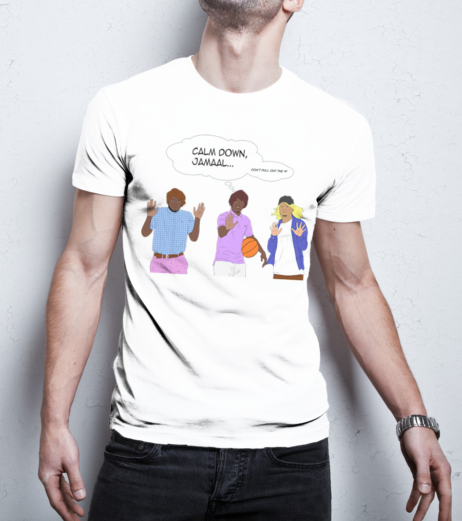 Calm Down Jamaal Don't Pull Out The 9 Rdcworld1 Merch T-Shirt