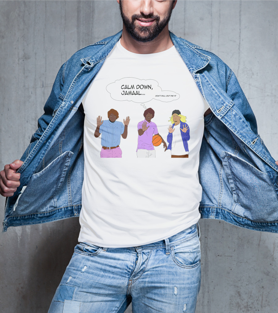 Calm Down Jamaal Don't Pull Out The 9 Rdcworld1 Merch T-Shirt