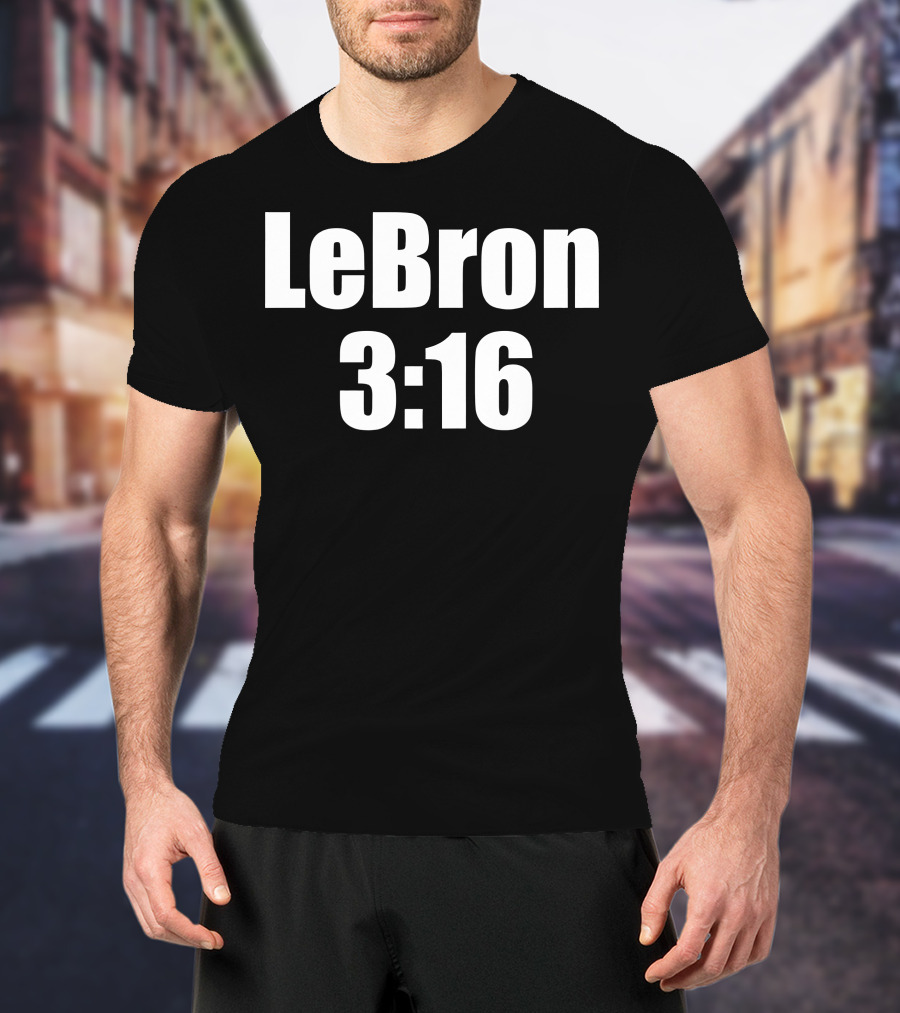 LeBron 3:16 Sports Icon T-Shirt