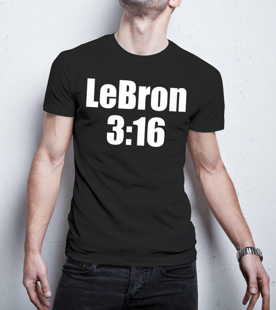 LeBron 3:16 Sports Icon T-Shirt