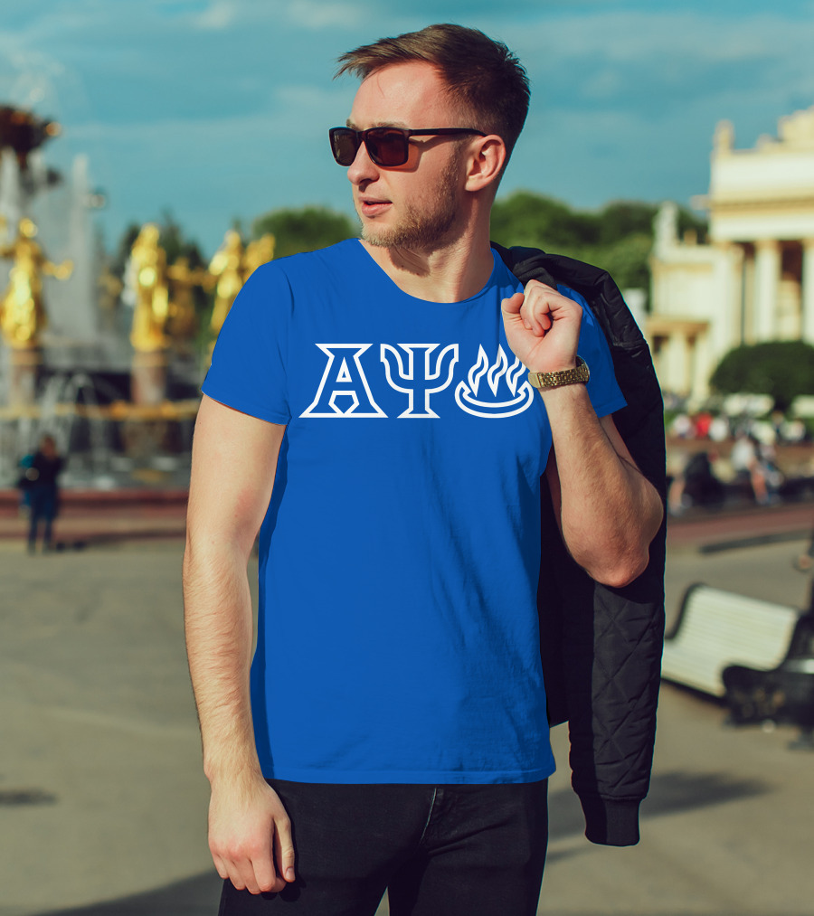 Scott The Woz Alpha Psi Hot Plate T-Shirt